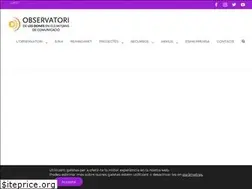 Sites similar to observatoridelesdones.org