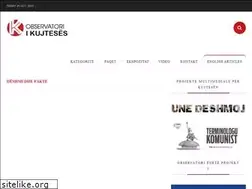 Sites similar to observatorikujteses.al