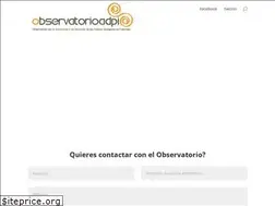 Sites similar to observatorioadpi.org