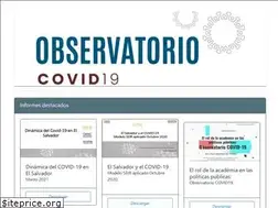 Sites similar to observatoriocovid19.sv