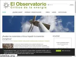Sites similar to observatoriocriticodelaenergia.org