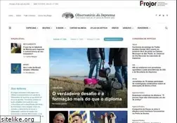 Sites similar to observatoriodaimprensa.com.br