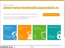 Sites similar to observatoriodeladiscapacidad.es