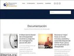 Sites similar to observatoriodeladiscapacidad.info