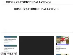 Sites similar to observatoriodepaliativos.org