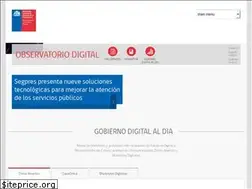 Sites similar to observatoriodigital.gob.cl