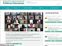 Sites similar to observatorioeducacion.org