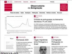 Sites similar to observatorioemigracao.pt