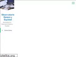 Sites similar to observatoriogeneroyequidad.cl