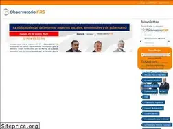 Sites similar to observatorioifrs.cl