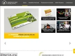 Sites similar to observatoriolegislativo.ec