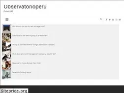 Sites similar to observatorioperu.com