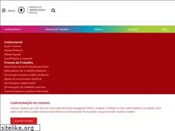 Sites similar to observatoriosocial.org.br