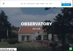 Sites similar to observatorygolfclub.co.za