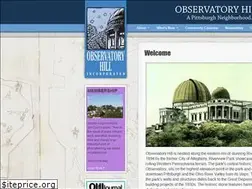 Sites similar to observatoryhill.net