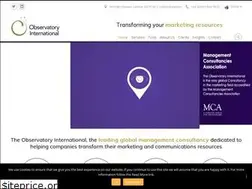 Sites similar to observatoryinternational.com