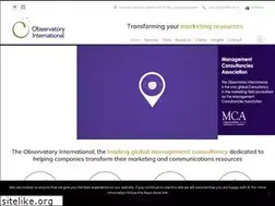 Sites similar to observatoryltd.com