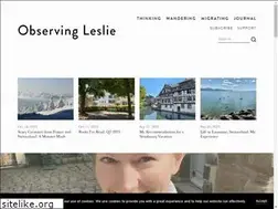 Sites similar to observingleslie.com