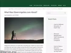 Sites similar to observingsites.com