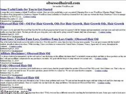 Sites similar to obsessedhairoil.com