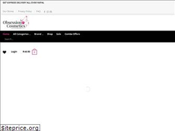Sites similar to obsessioncosmetics.com