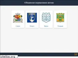 Sites similar to obshtini.bg