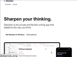 Sites similar to obsidian.md