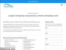 Sites similar to obsidianroofing.com.au