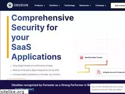 Sites similar to obsidiansecurity.com
