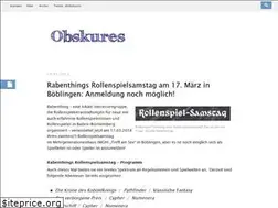Sites similar to obskures.de