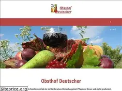 Sites similar to obsthof-deutscher.de