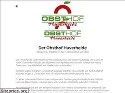 Sites similar to obsthof-huverheide.de