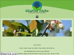 Sites similar to obsthof-rieke.de