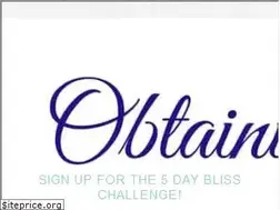 Sites similar to obtainingbliss.com