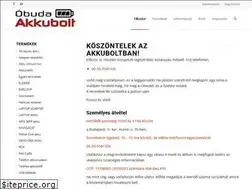 Sites similar to obuda-akkubolt.hu