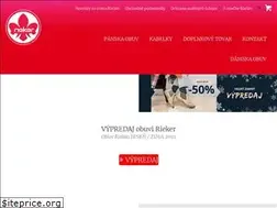 Sites similar to obuv-rieker.sk
