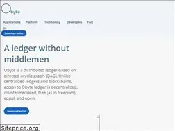 Sites similar to obyte.org
