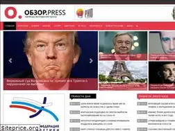 Sites similar to obzor.press