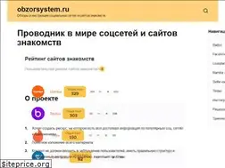 Sites similar to obzorsystem.ru