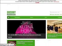 Sites similar to obzorykutnohorska.cz