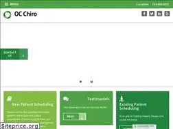 Sites similar to oc-chiro.com