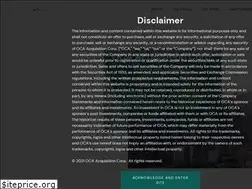 Sites similar to ocaacquisition.com