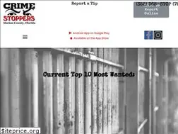 Sites similar to ocalacrimestoppers.com