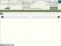Sites similar to ocalaequinehospital.com