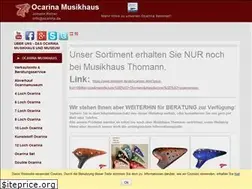 Sites similar to ocarinashop.com