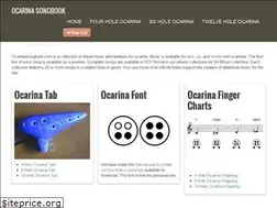 Sites similar to ocarinasongbook.com
