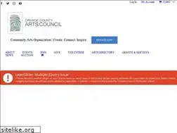 Sites similar to ocartscouncil.org