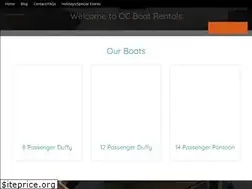 Sites similar to ocboatrental.com