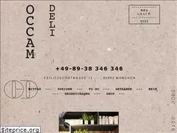Sites similar to occamdeli.com