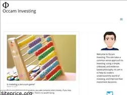 Sites similar to occaminvesting.co.uk